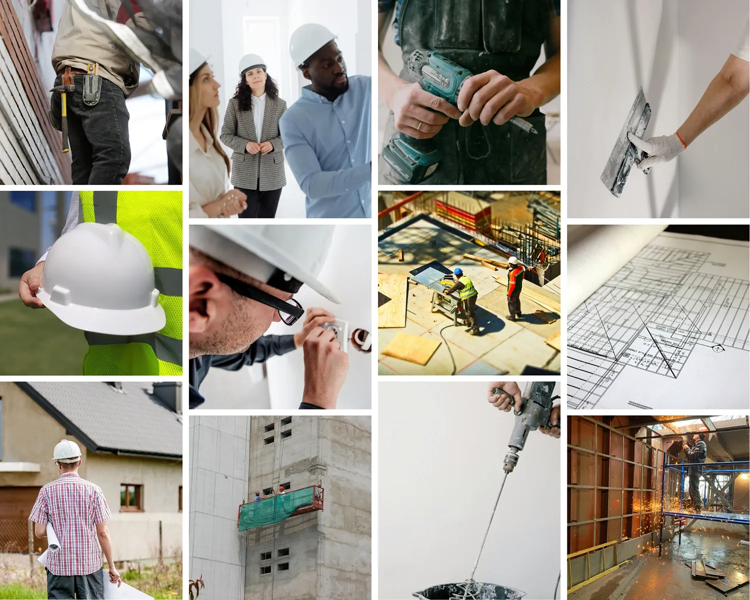 San Diego contractors working on a project